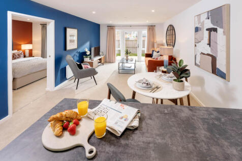 Show home living room (1 bedroom apartment)